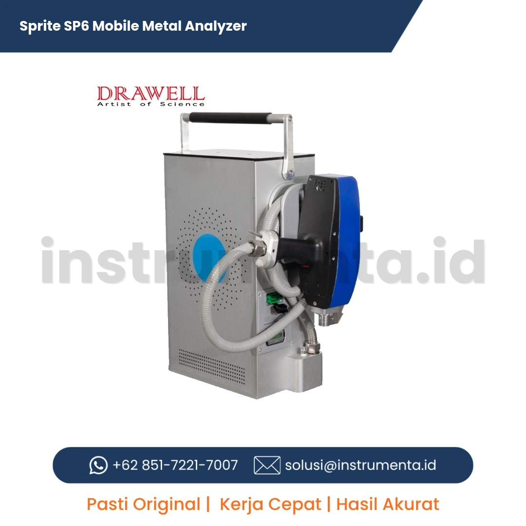 Jual Sprite SP6 Mobile Metal Analyzer Distributor Resmi Alat Analisis Logam Portable Ready Stock